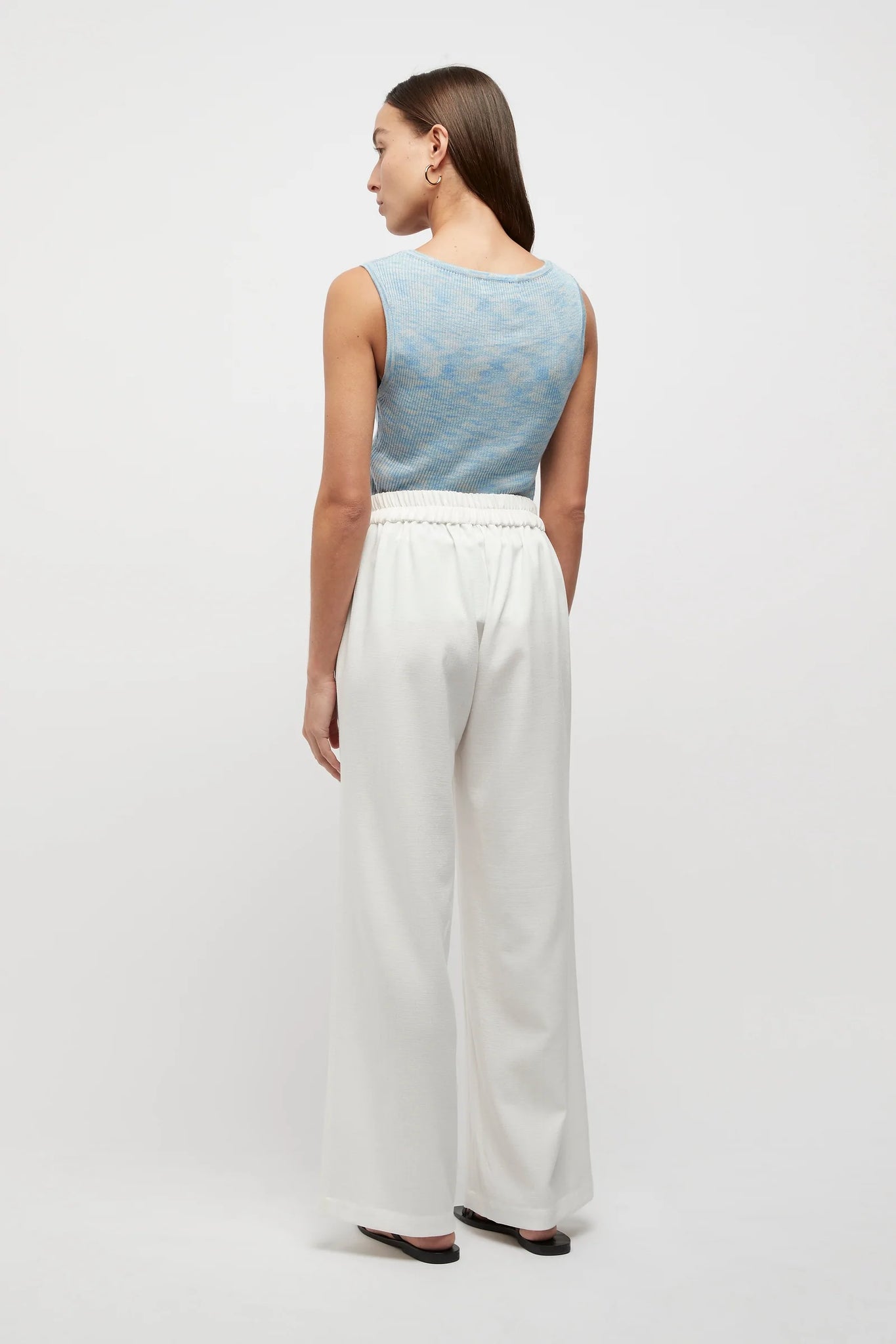 JOYCE KNITTED TOP | SKY