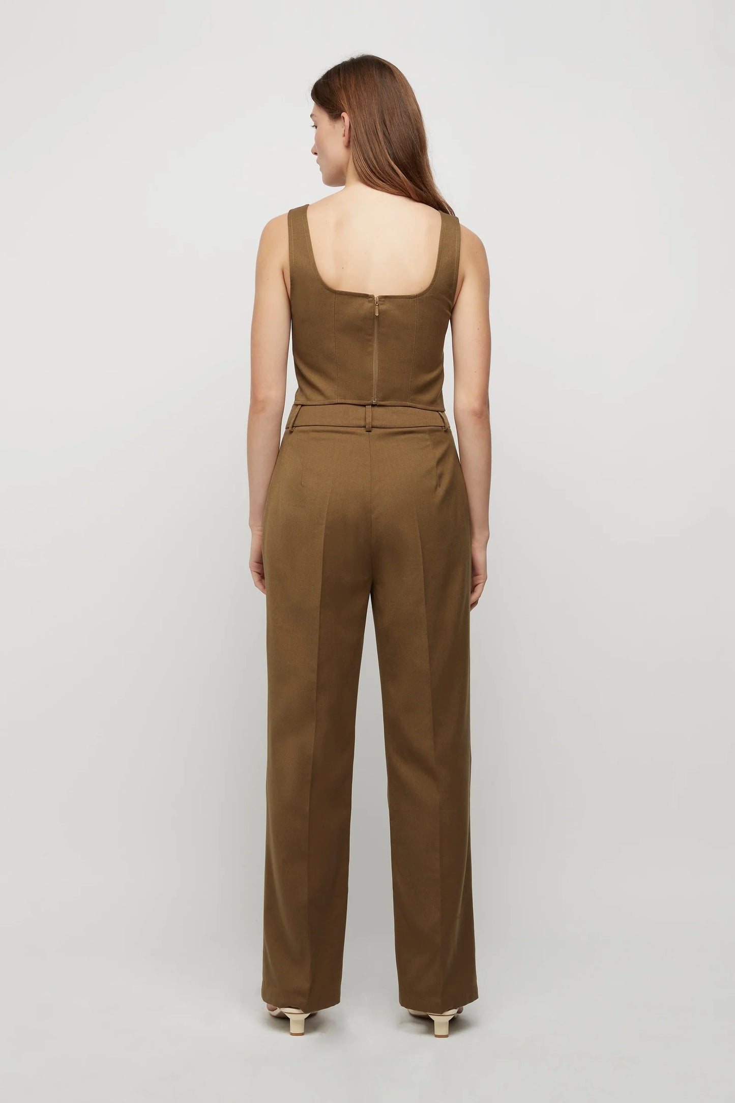 FILIPPA TROUSERS | TAUPE