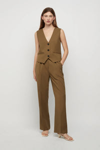FILIPPA VEST | TAUPE