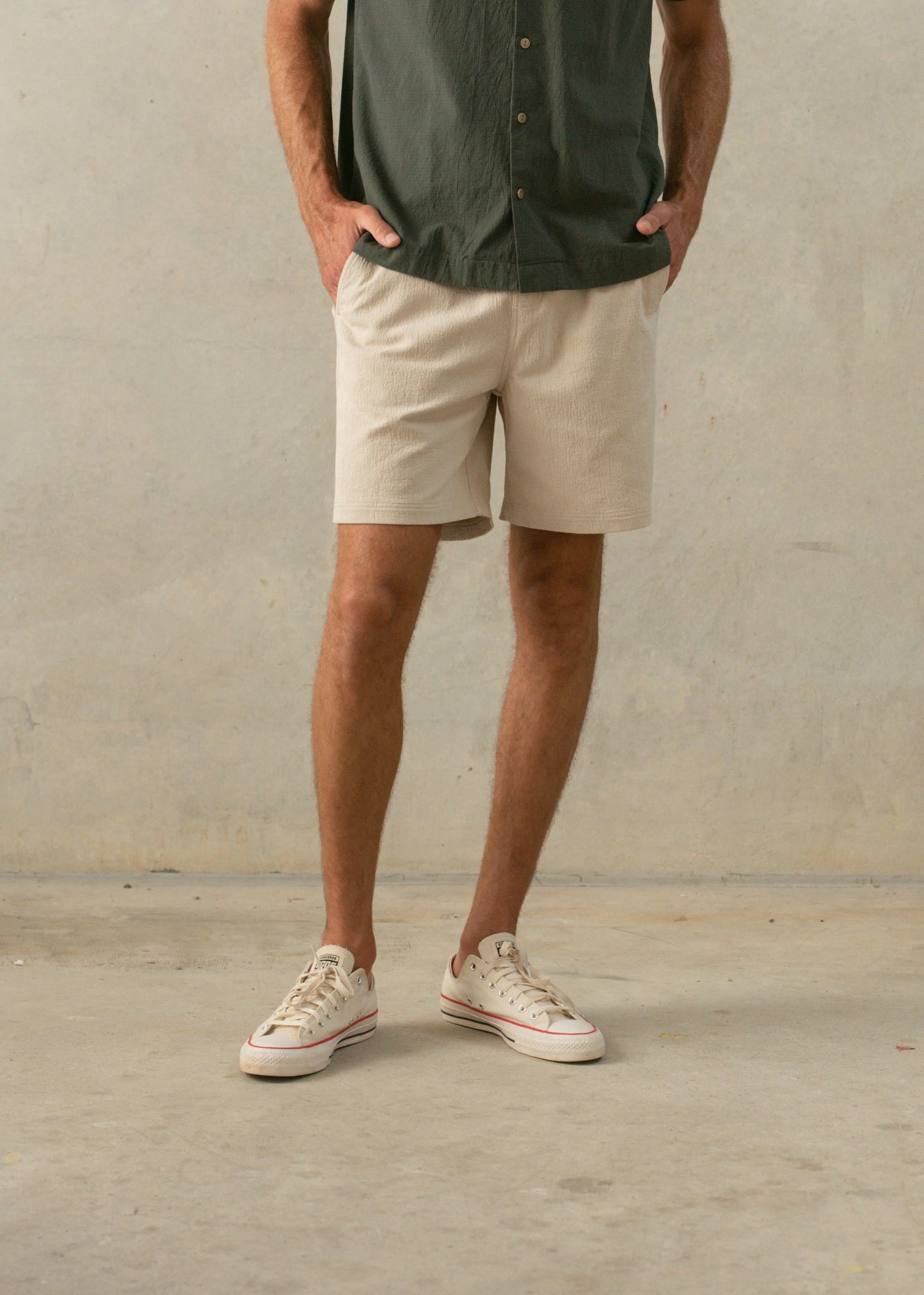 EQUINOX SHORTS | MUSHROOM