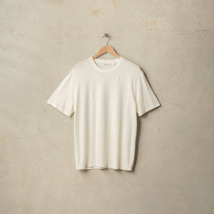 RELAXED HEMP TEE | CHALK