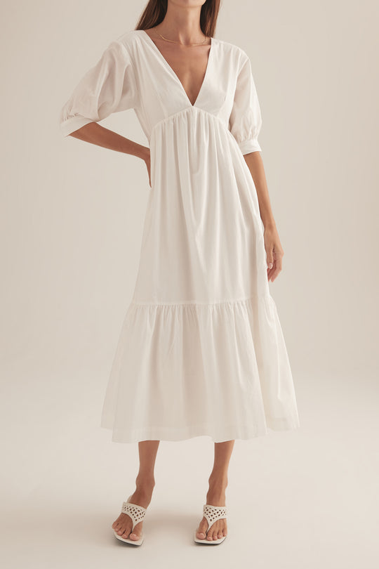 TURNER DRESS | WHITE