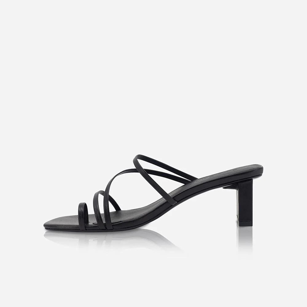 THEO MIDI MULE | BLACK