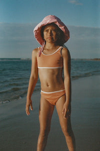 MINI RIB BIKINI | TANGERINE