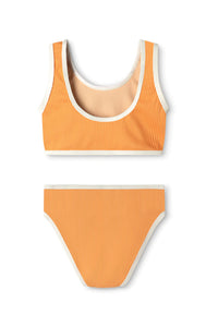 MINI RIB BIKINI | TANGERINE