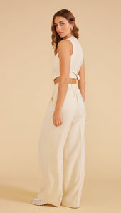 ZOEY VEST TOP | NATURAL