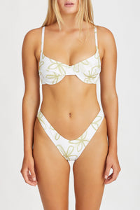 OLIVE FLOWER BRA CUP