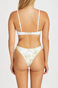 OLIVE FLOWER BRA CUP