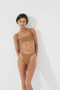 ALMOND RIB BRALETTE