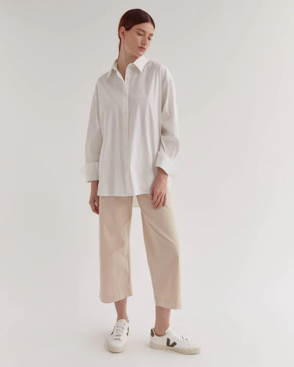 EVERYDAY POPLIN SHIRT | WHITE