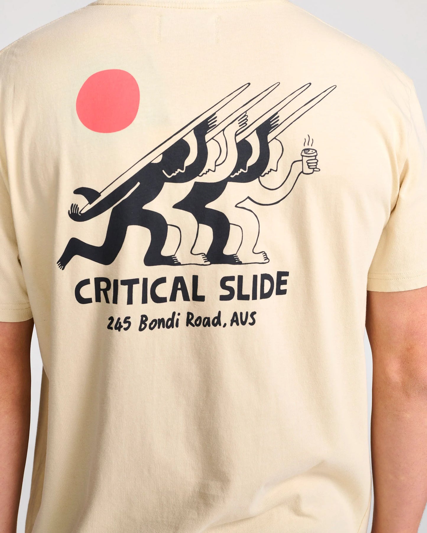 SUN SALUTE TEE | SAND